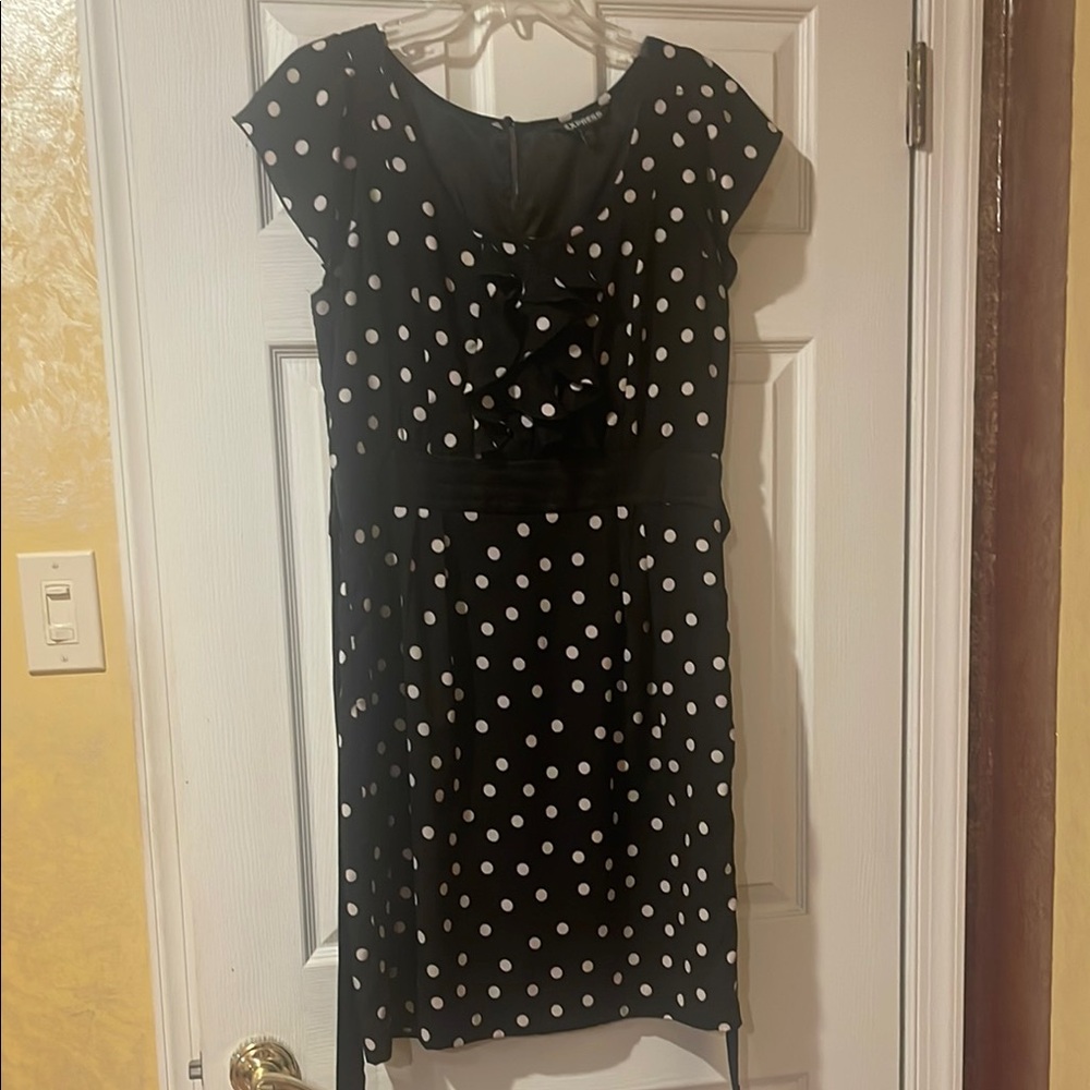Black Polka Dot Dress